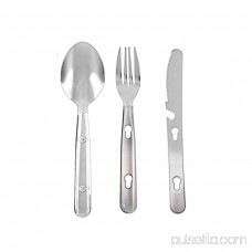 Rothco 3 Piece Chow Kit Utensils for Backpacking, Camping